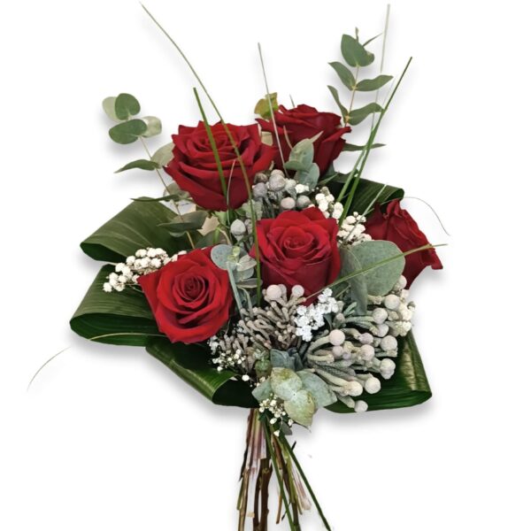 5 Rose Rosse - immagine 3